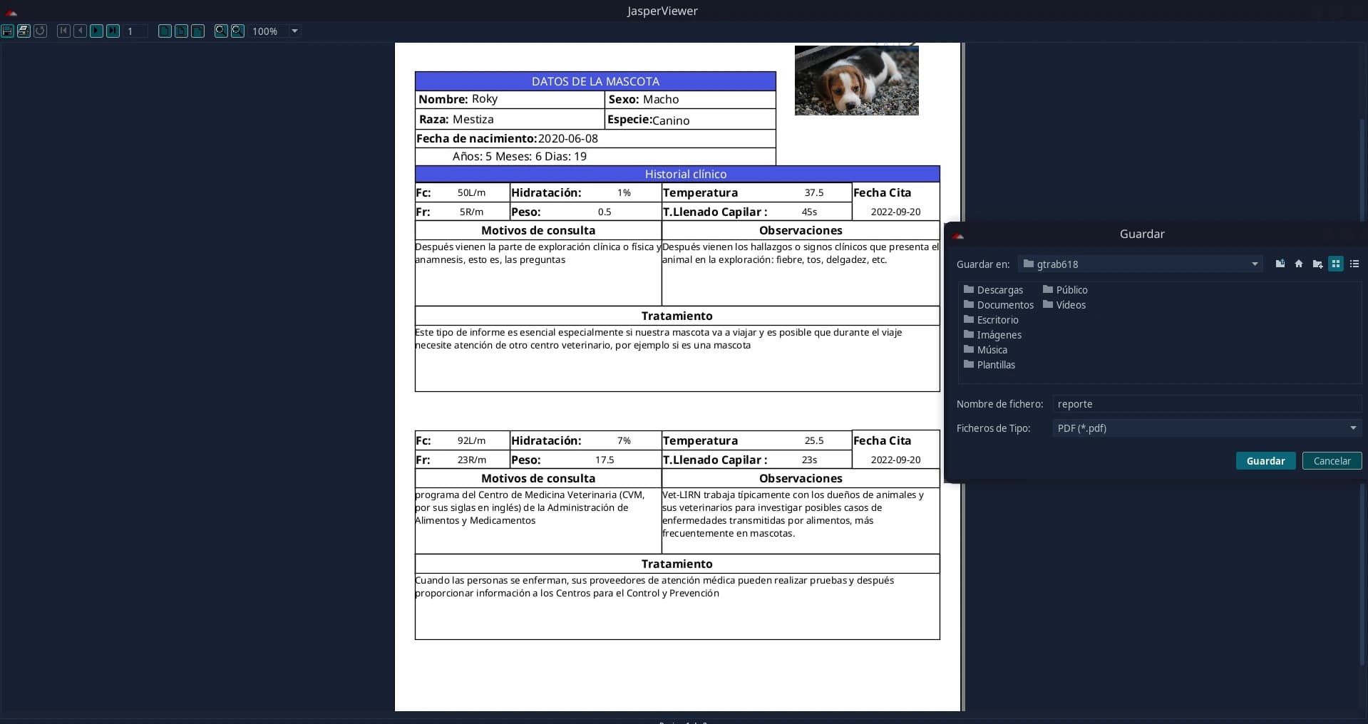 Sistema de Gestión Mascotas Médican 4