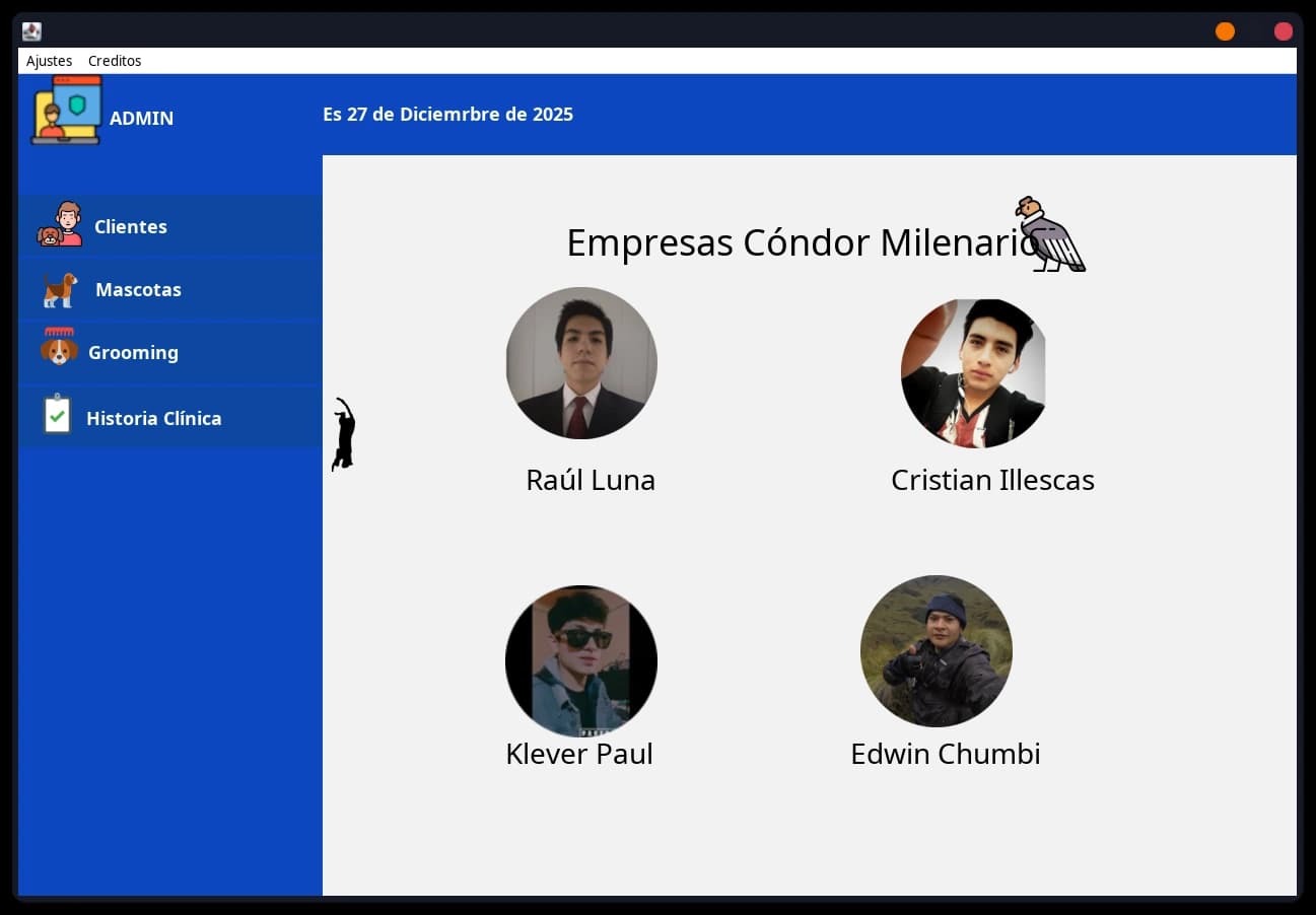 Sistema de Gestión Mascotas Médican 5